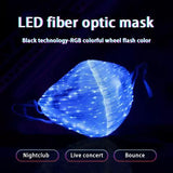 LED-Faseroptik Maske |Limitierte Edition