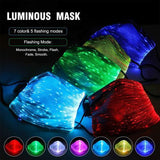 LED-Faseroptik Maske |Limitierte Edition