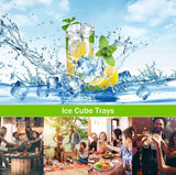 Eiswürfelformen-Set (4 Stk.) aus Silikon